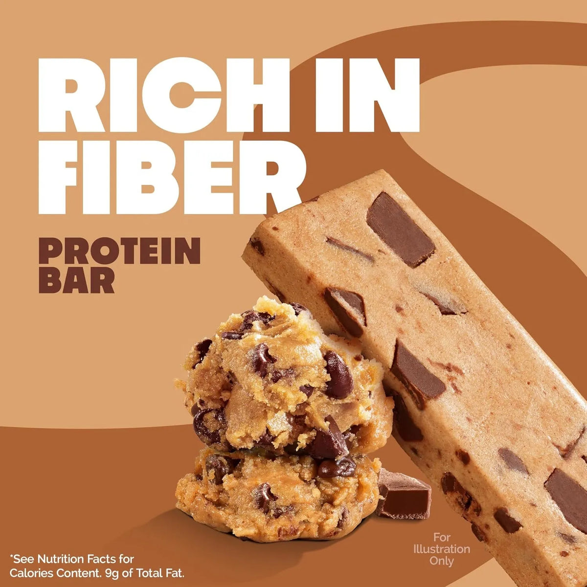 Quest Nutrition Protein Bar | Barras con 21 Gramos de Proteina | Sabor Chocolate Chip Cookie Dough | 12 Barras de 60 grs