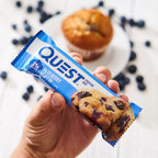Quest Nutrition Protein Bar | Barras de Proteína Blueberry Muffin | 12 Piezas de 60 g | 20 g de Proteína
