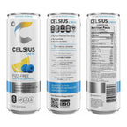 Celsius Live Fit | Bebida Energética sin Gas | 12 Latas de 355 ml | Sabor Blue Razz Lemonade
