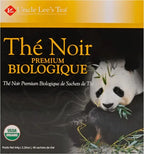Uncle Lee's Tea Organic Black Tea | 40 Bolsitas | Té Negro Orgánico | Antioxidantes Naturales | Infusión