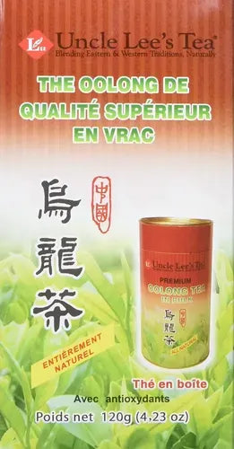 Uncle Lee's Tea Oolong Tea | 120 g | Té Oolong a Granel | Antioxidantes Naturales | Infusión Tradicional