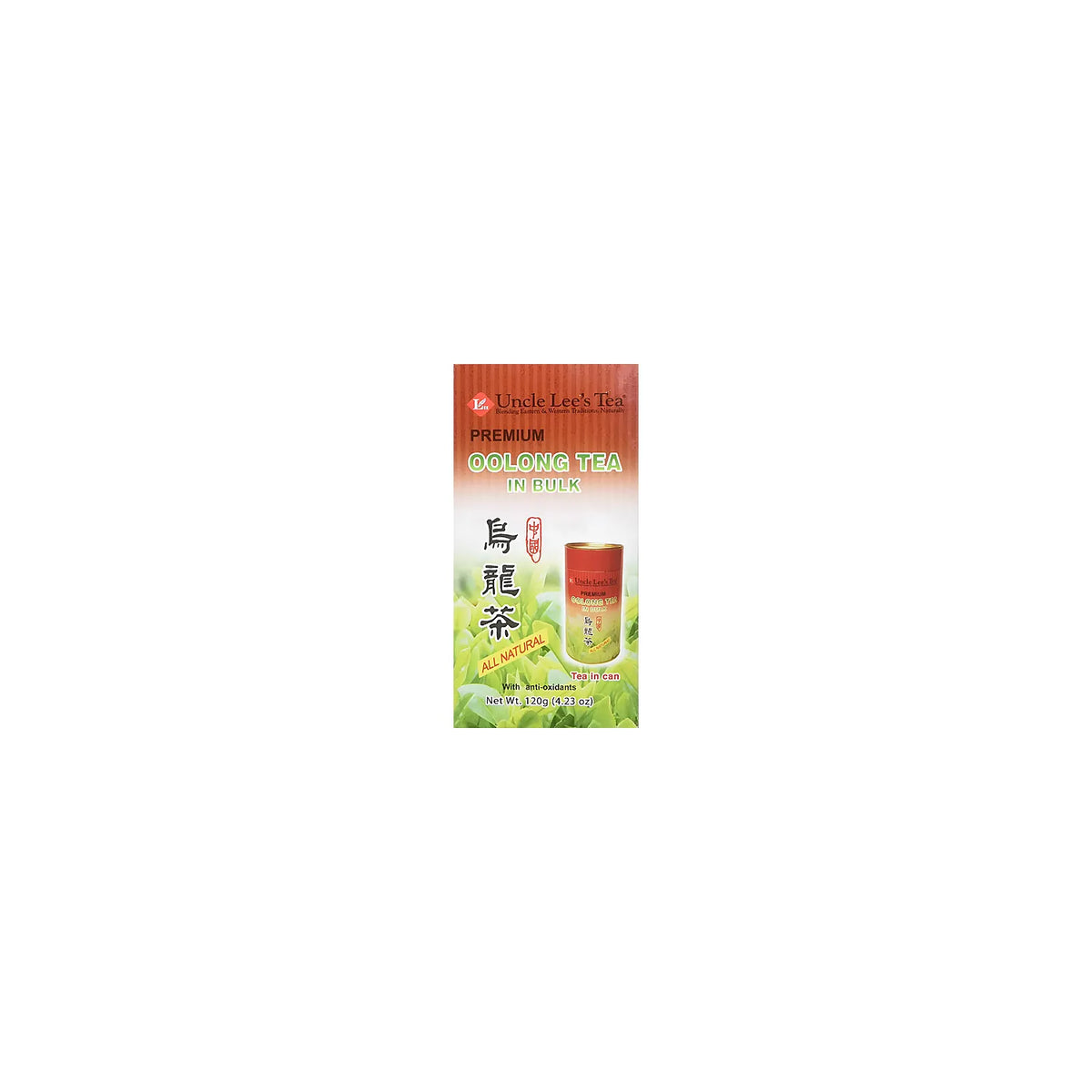 Uncle Lee's Tea Oolong Tea | 120 g | Té Oolong a Granel | Antioxidantes Naturales | Infusión Tradicional