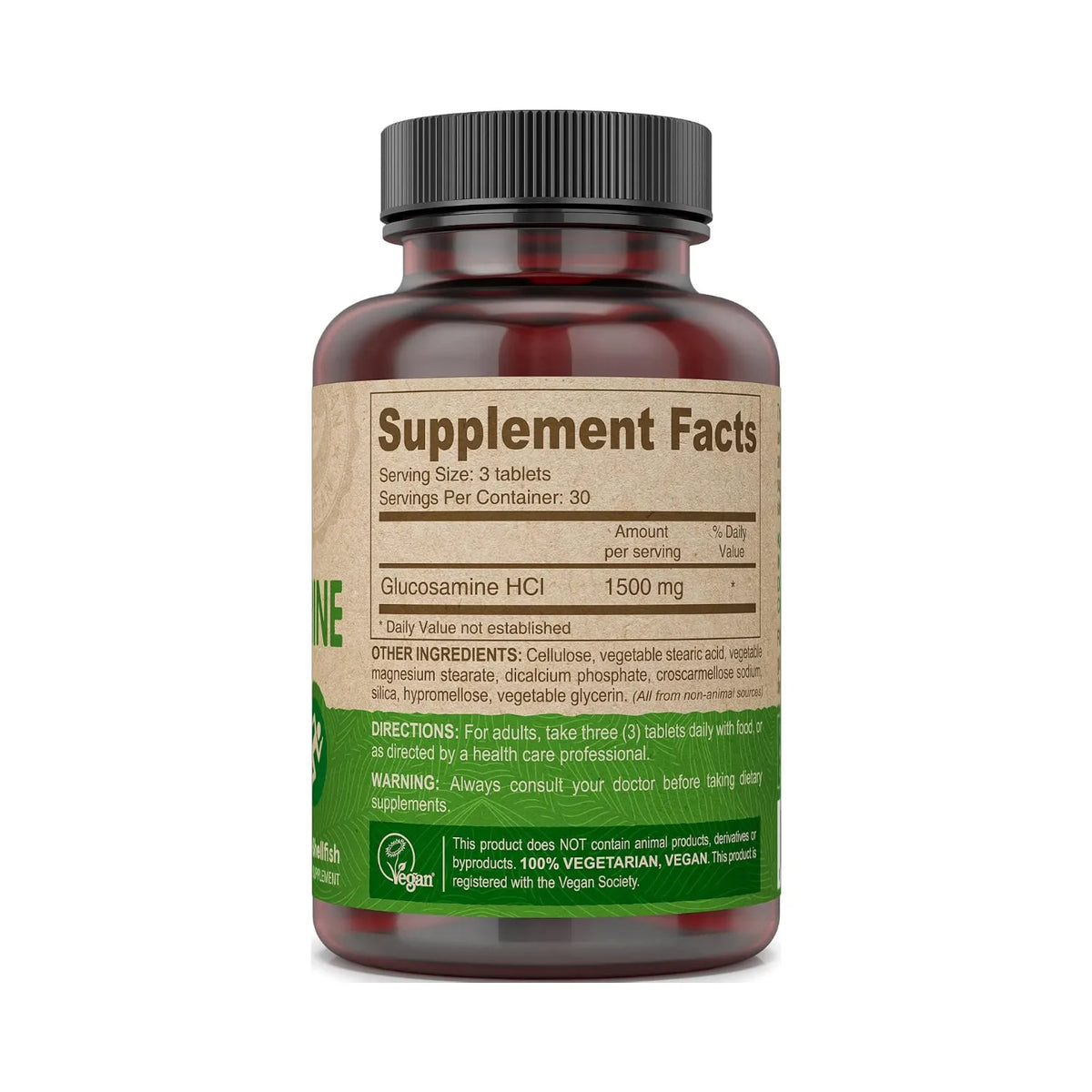 Deva Nutrition Vegan Glucosamine Con 90 Tabletas