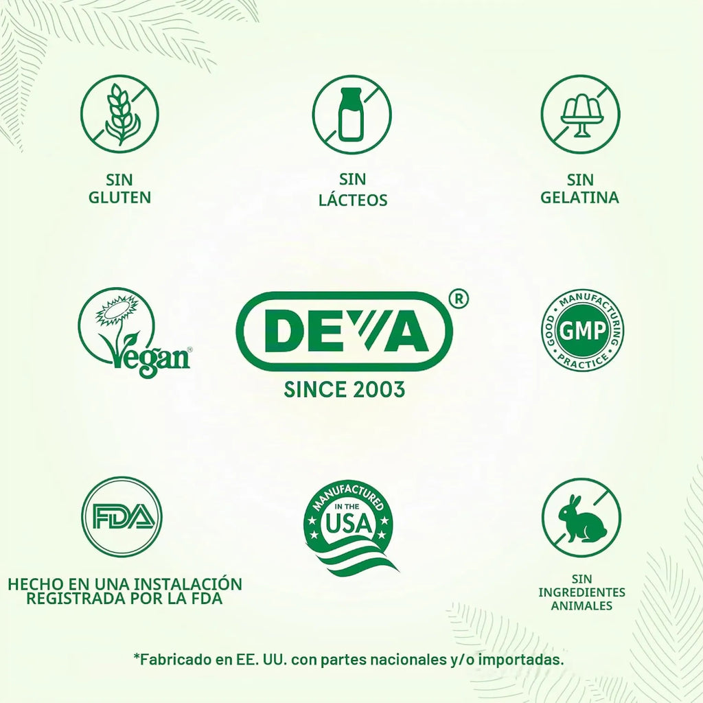 Deva Nutrition Vegan Glucosamine Con 90 Tabletas