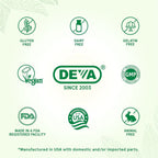 Deva, Suplemento multivitamínico y multimineral apto para veganos Con 90 Tabletas