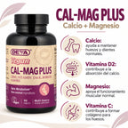 Deva Nutrition Vegan Cal-Mag Plus Con 90 Tabletas