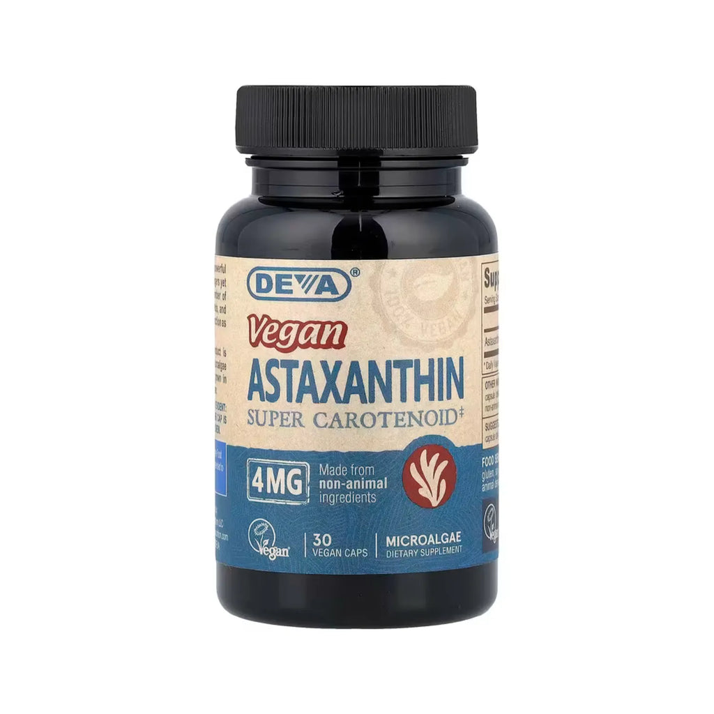 Deva Nutrition Vegan  Astaxantina - 4mg 30 Capsulas Veganas