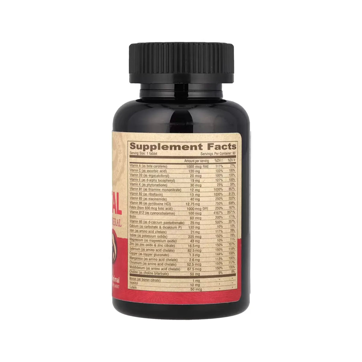 Deva Nutrition Vegan Prenatal Multivitamin Y Mineral 90 Tabletas