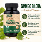 Deva Nutrition Vegan Ginkgo Biloba - Organic 90 Tabletas