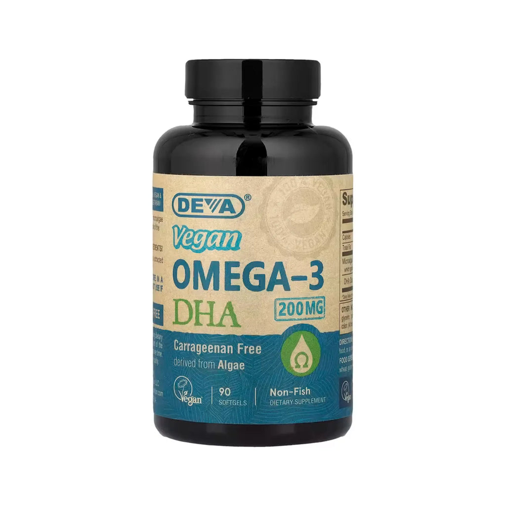 Deva Nutrition Vegan Omega-3 DHA 90 Cápsulas Veganas
