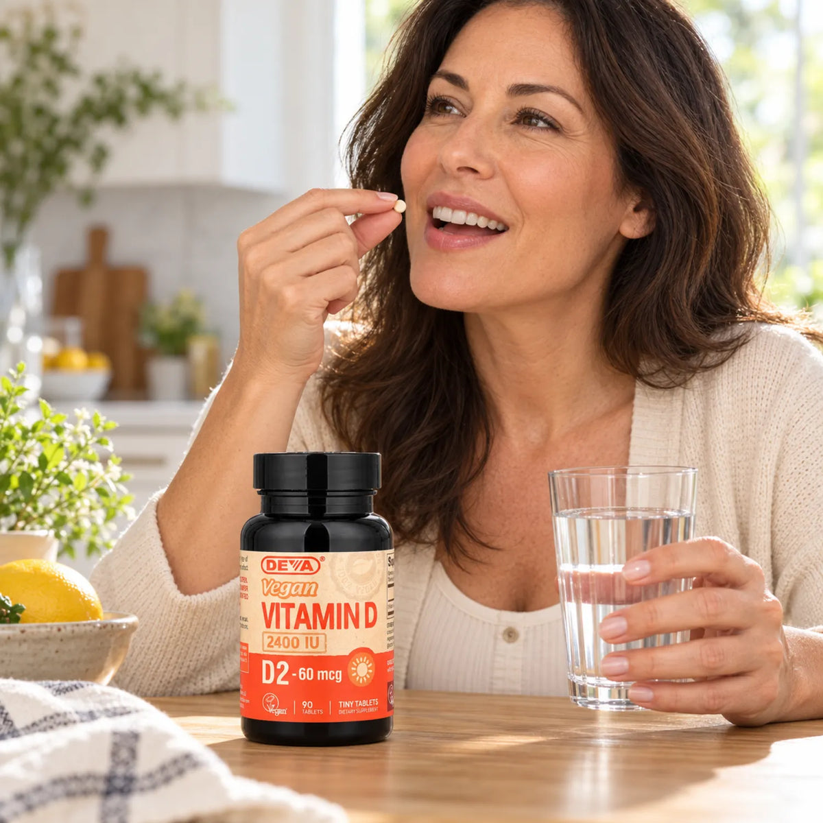 Deva Nutrition Vegan Vitamin D2 – 2400 IU