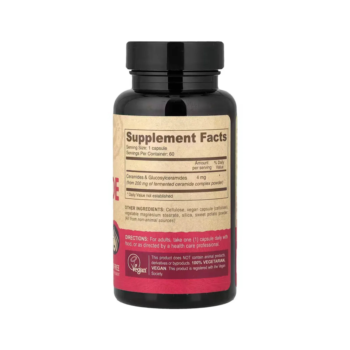 Deva Nutrition Vegan Suplemento con ceramida 60 Capsulas Veganas
