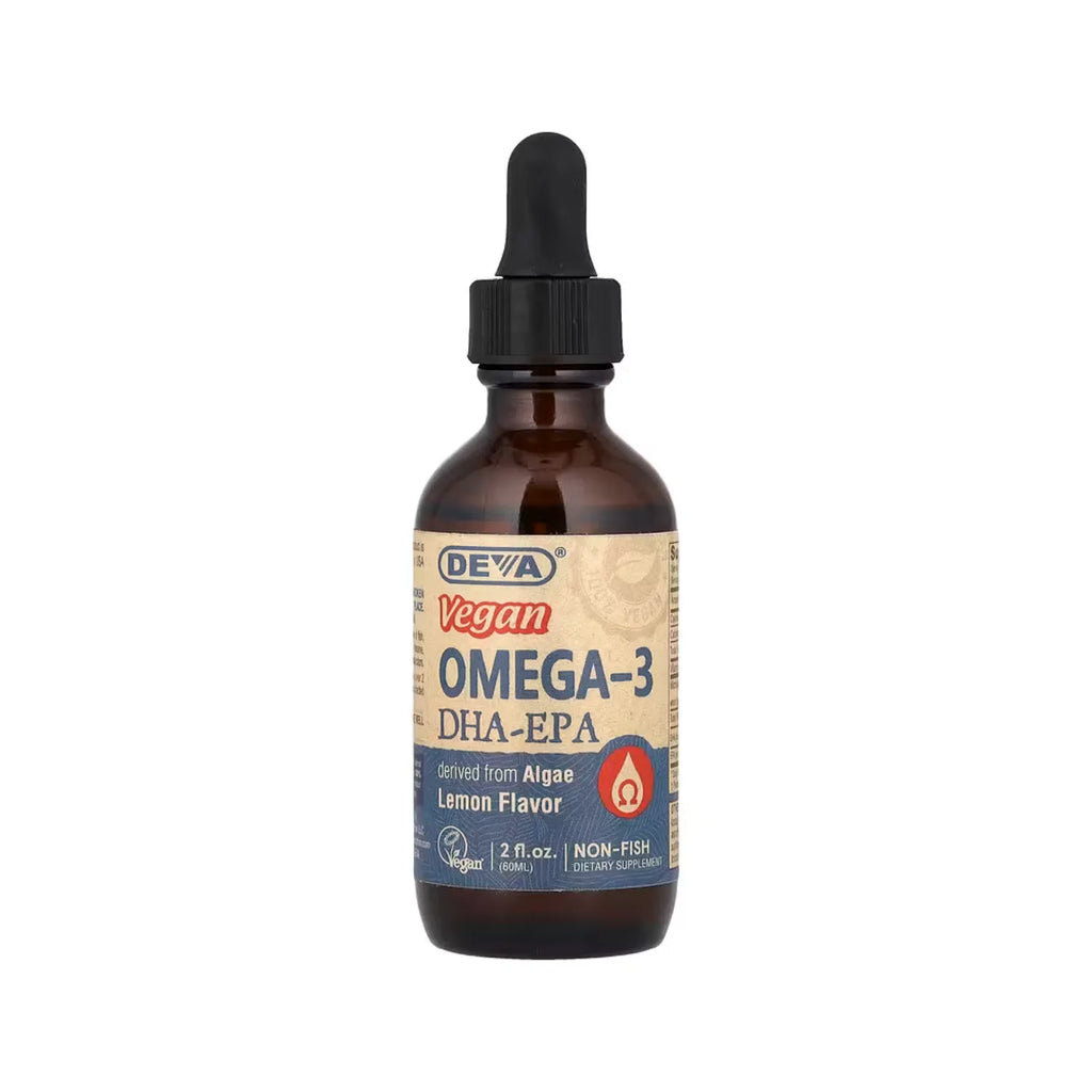 Deva Nutrition Vegan Omega-3 DHA-EPA Sabor Limon 60ml