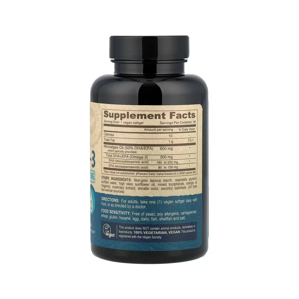 Deva Nutrition Vegan Omega-3 DHA-EPA 300 MG