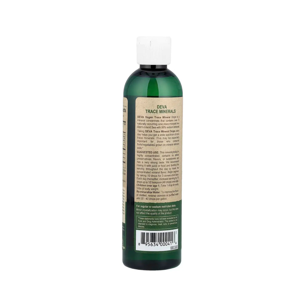 Deva Nutrition Vegan Trace Mineral Drops Ionic 237ml