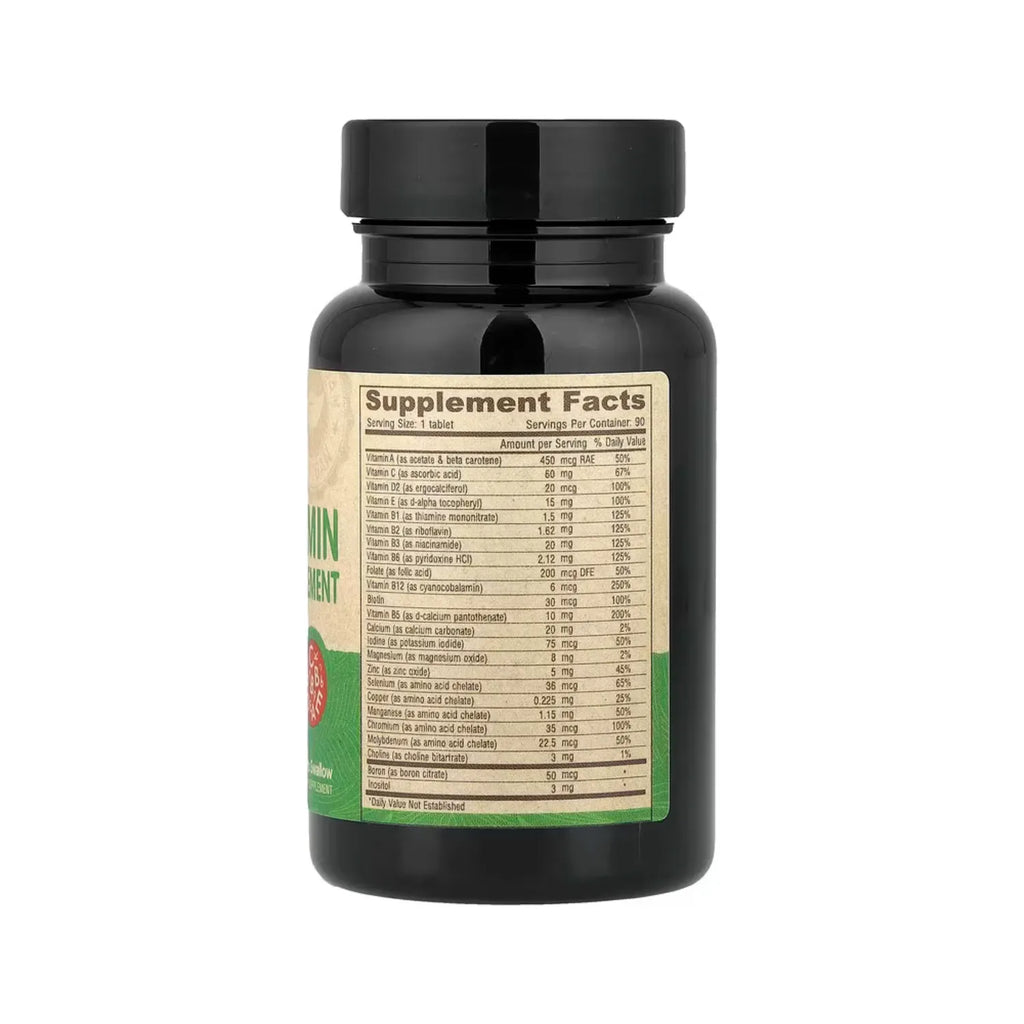 Deva Nutrition Vegan Suplemento Multivitamínico y Multimineral 90 Tabletas