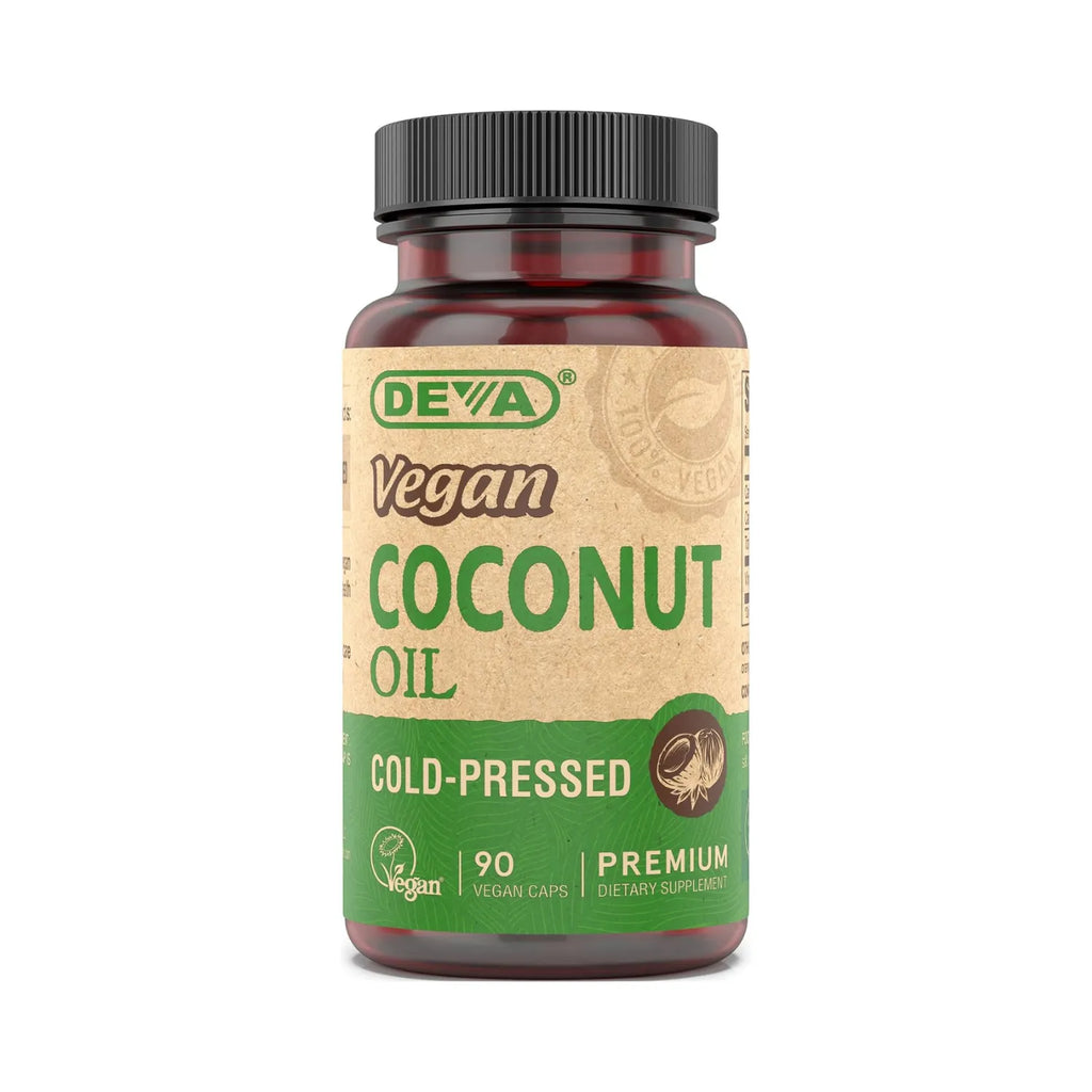 Deva Nutrition Vegan Aceite de Coco 90 Capsulas Veganas