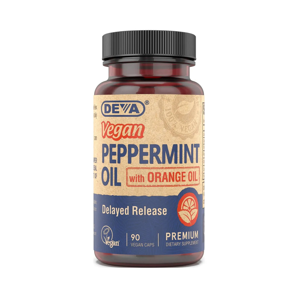 Deva Nutrition Vegan Peppermint Oil 90 Capsulas Veganas