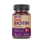 Deva Nutrition Vegan Biotina - 6000 mcg 90 Tabletas