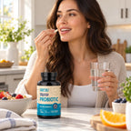 Deva Nutrition Vegan Probiotic with Prebiotic Con 90 Capsulas Veganas