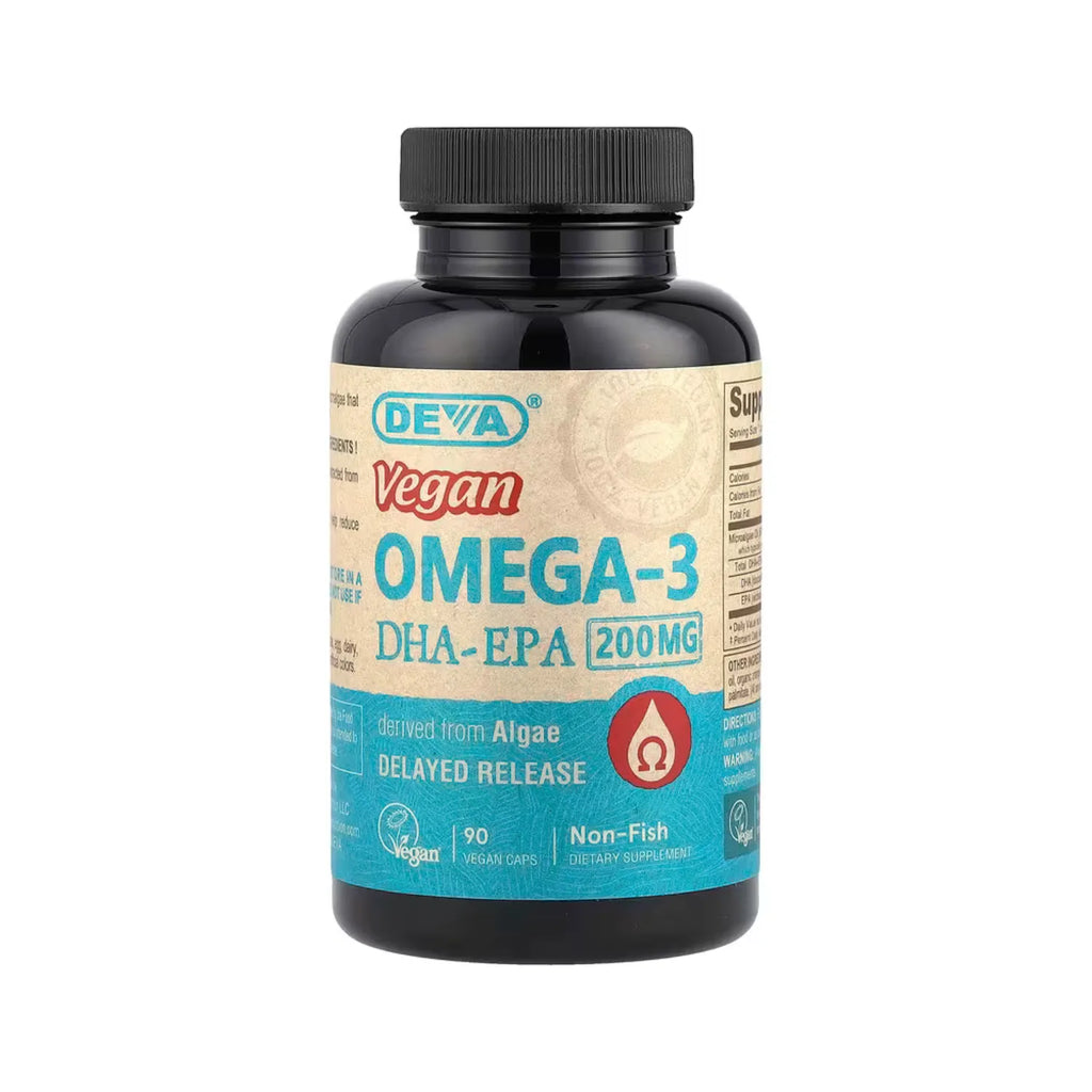 Deva Nutrition Vegan Omega-3 DHA-EPA 90 Capsulas Veganas 200mg