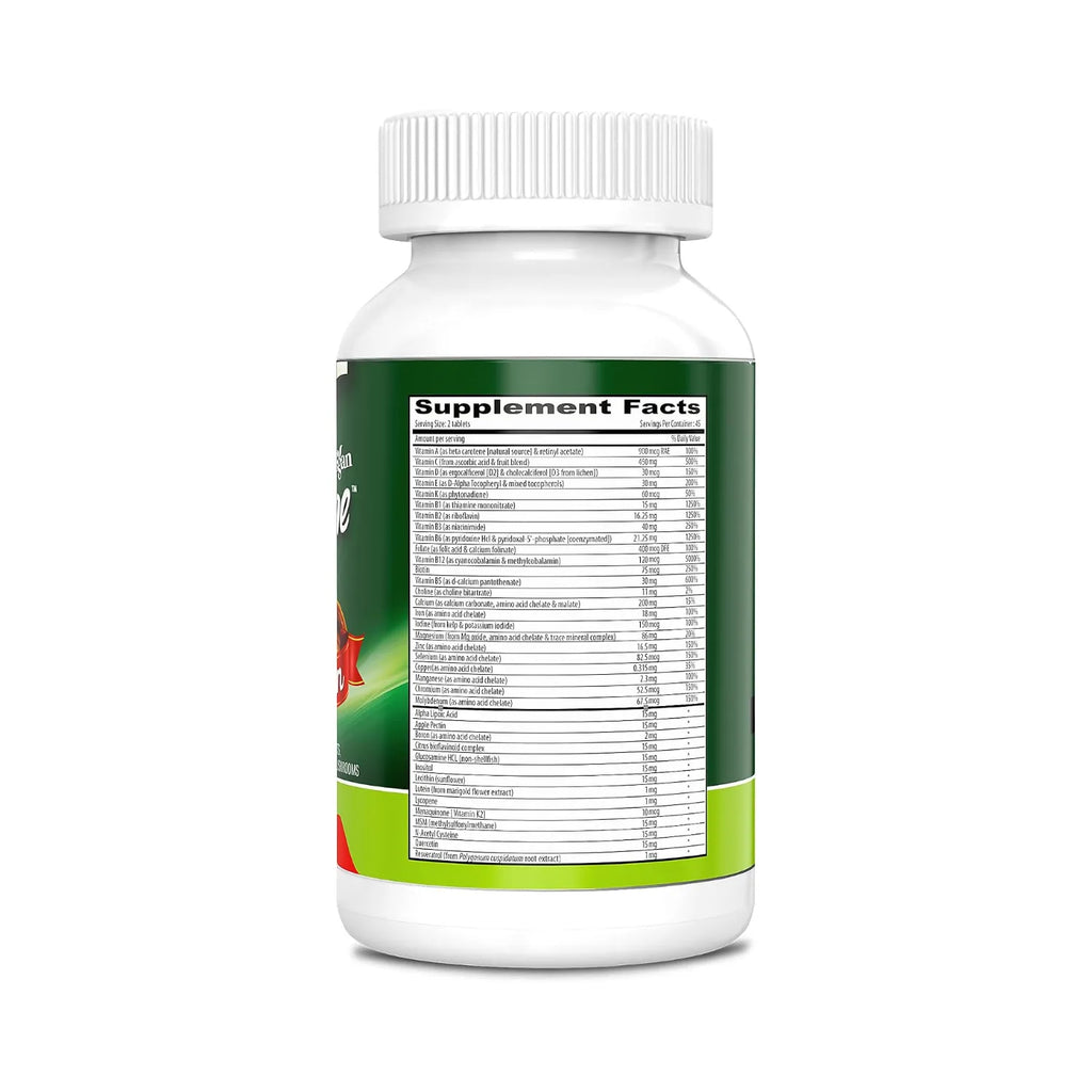 Deva Nutrition Vegan TŪBA PRIME Multivitaminico 90 Tabletas