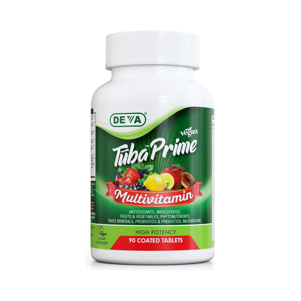 Deva Nutrition Vegan TŪBA PRIME Multivitaminico 90 Tabletas