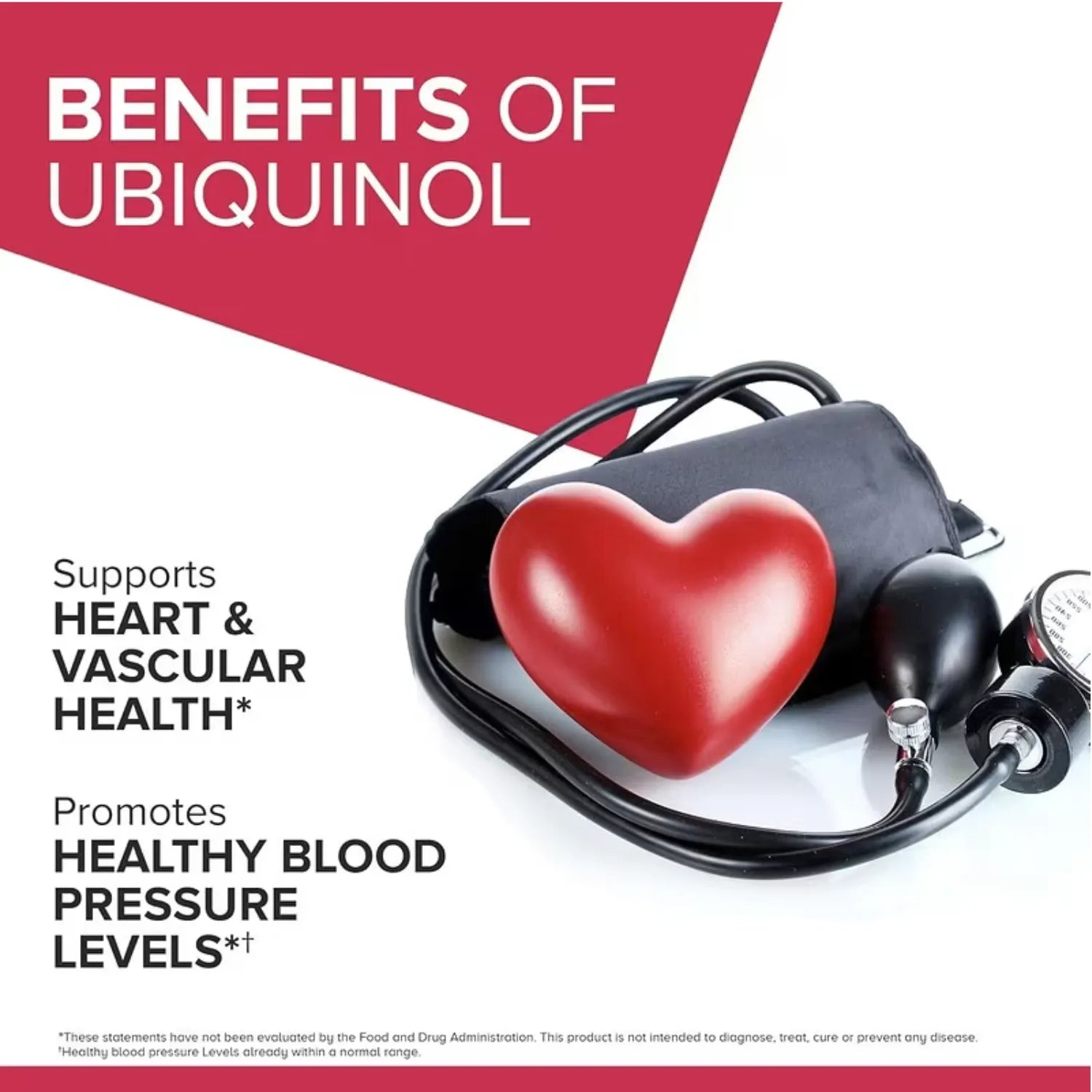 Qunol Ubiquinol Mega CoQ10 100 mg 60 Cápsulas Blandas