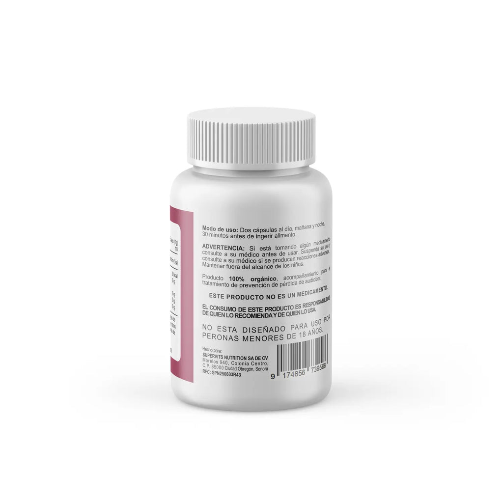 Suplemento Otovix Para El Sistema Auditivo,carnitina 20c Sfn