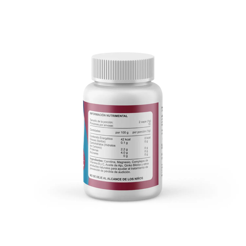 Suplemento Otovix Para El Sistema Auditivo,carnitina 20c Sfn