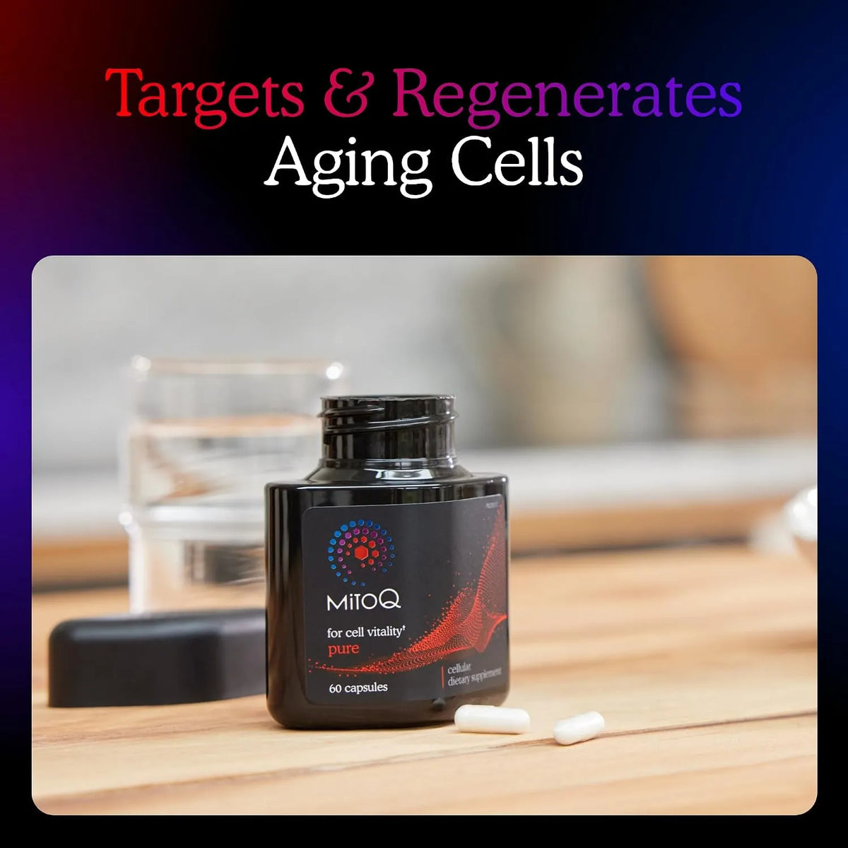 Mitoq For Cell Vitality Pure Con 60 Capsulas