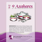 GREENSIDE MALABAR | Té Herbal de 9 Azahares | Caja con 30 Bolsitas de 1 g | Infusión Natural para Relajación y Descanso