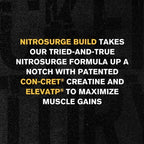 Jacked Factory NitroSurge Build | 30 Porciones | Sabor Arctic White | Fuerza, Energía y Rendimiento Muscular | Pre Entrenamiento | Suplemento Alimenticio