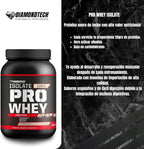 DiamondTech Proteína isolate pro whey 3lbs sfn  cookies/CREA