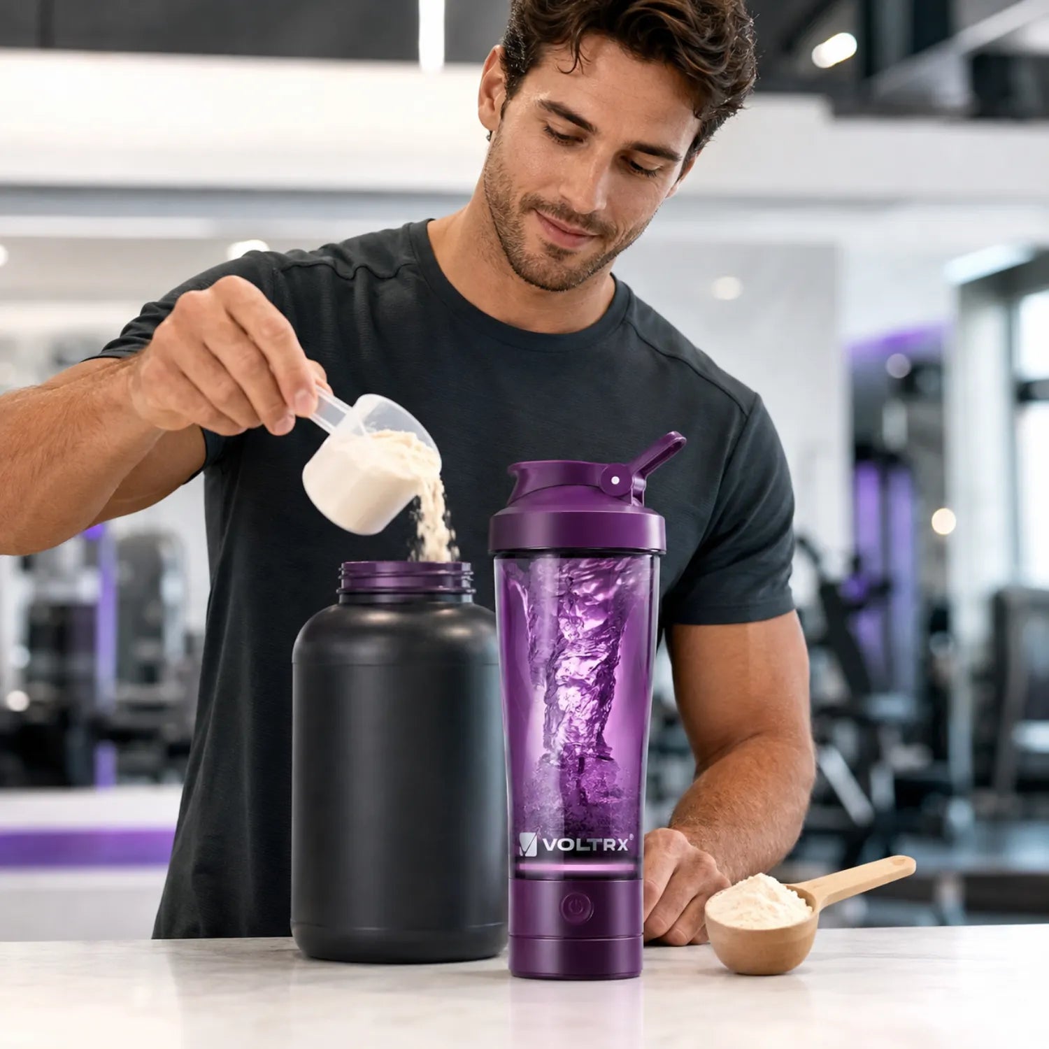 VortexBoost Electric Shaker Purpura