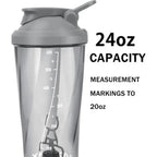VortexBoost Electric Shaker Blanco