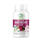 Organic Side Beetroot Orgánico | Betabel 450 mg | 60 Cápsulas Vegetales | Antioxidantes Naturales | Suplemento Alimenticio