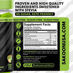 Sakoon Creatina monohidratada en gomitas 5gr 120 pzs sfn
