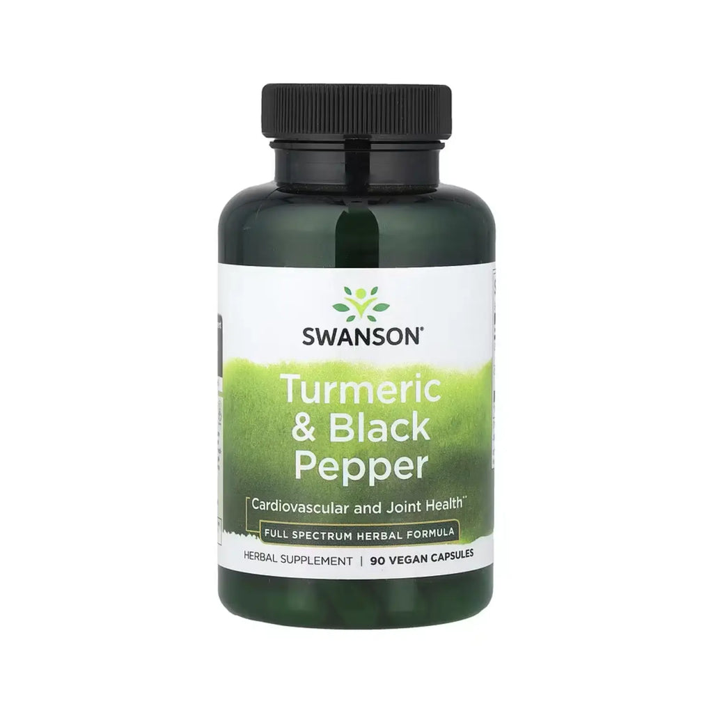SWANSON CÚRCUMA Y PIMIENTA NEGRA 90 CÁPSULAS VEGETALES SFN