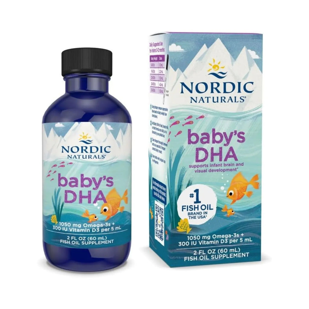 Nordic Naturals Babys Dha 1050 Omega3 Y Vitamina D3 60ML SFN