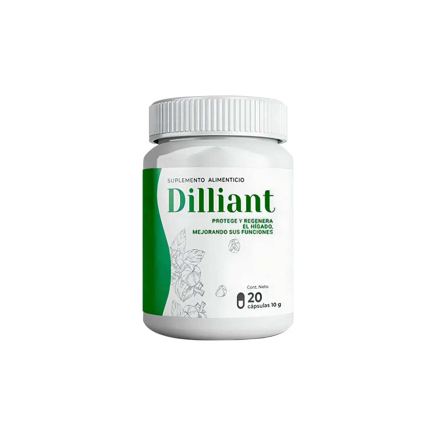 Ltanis Dilliant protege y regenera el higado 20 CAPS SFN