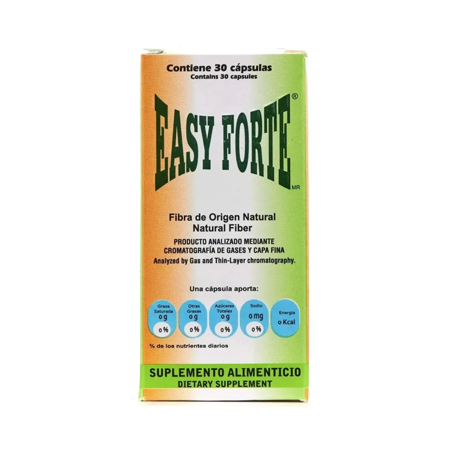 Easy Figure Easy Forte Fibra de Origen Natural  30 Cápsulas | Apoyo digestivo y bienestar general