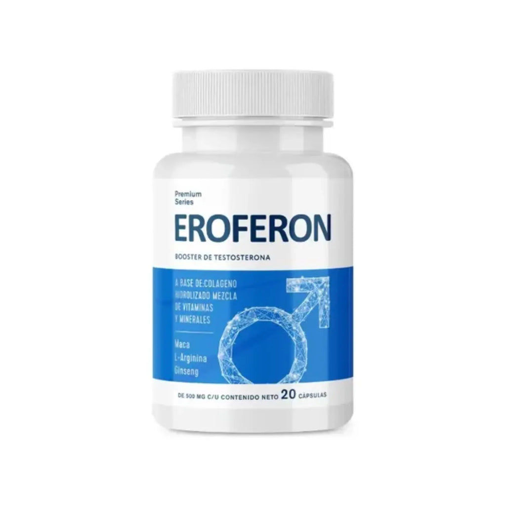 Suplemento Alimenticio Eroferon 20 capsulas apoyo Salud sexual