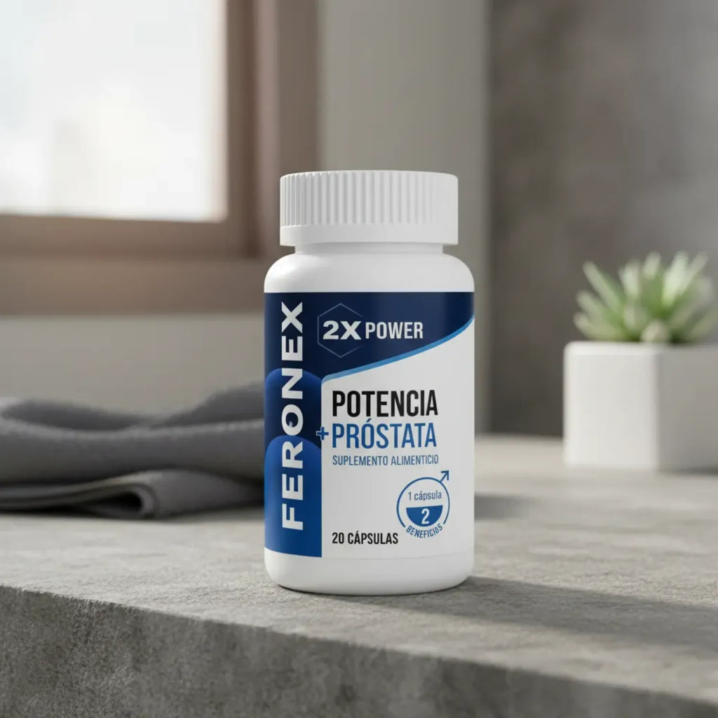 Suplemento Alimenticio Feronex apoyo en la salud masculina 20 capsulas