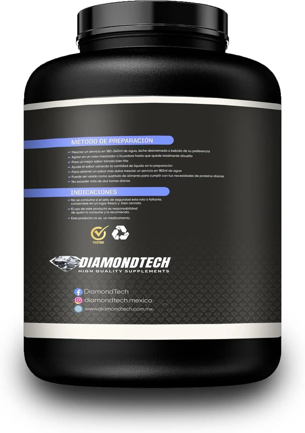 DiamondTech zero carbs Proteína femme 5lbs sfn fresa