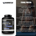 DiamondTech zero carbs Proteína femme 5lbs sfn fresa