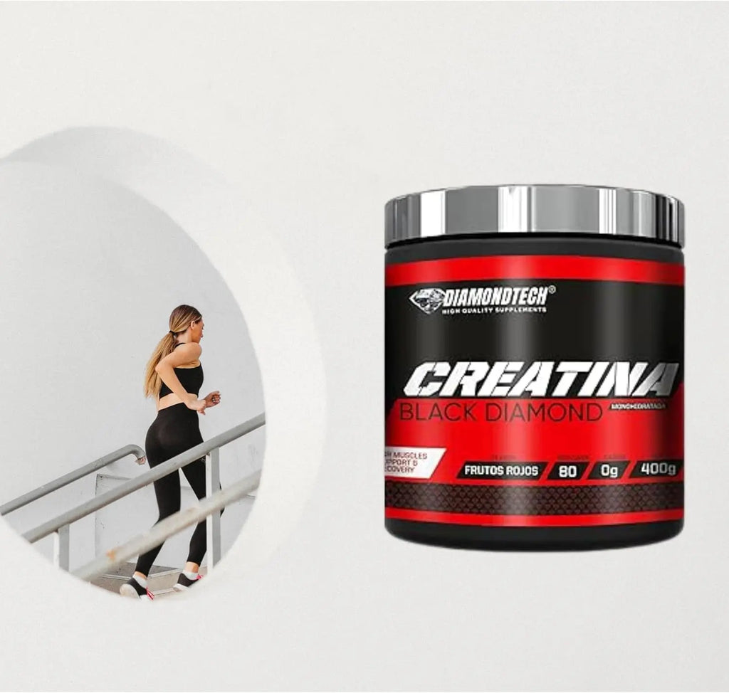 DiamondTech Creatina black Diamond 400gr frutos rojos