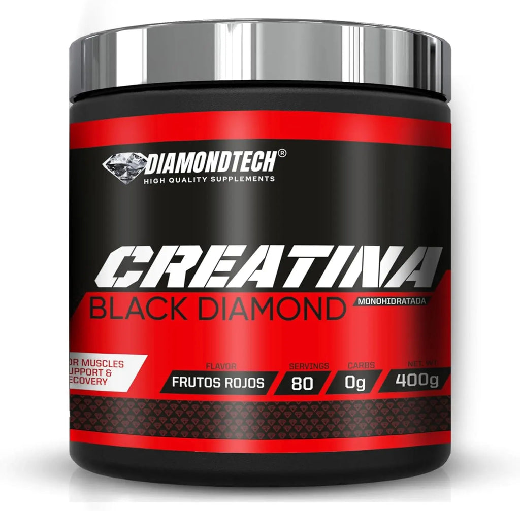 DiamondTech Creatina black Diamond 400gr frutos rojos