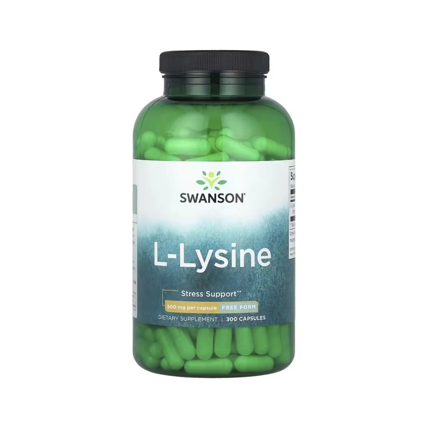 SWANSON FORMA LIBRE L-LISINA 500 MG 300 CAPS SFN