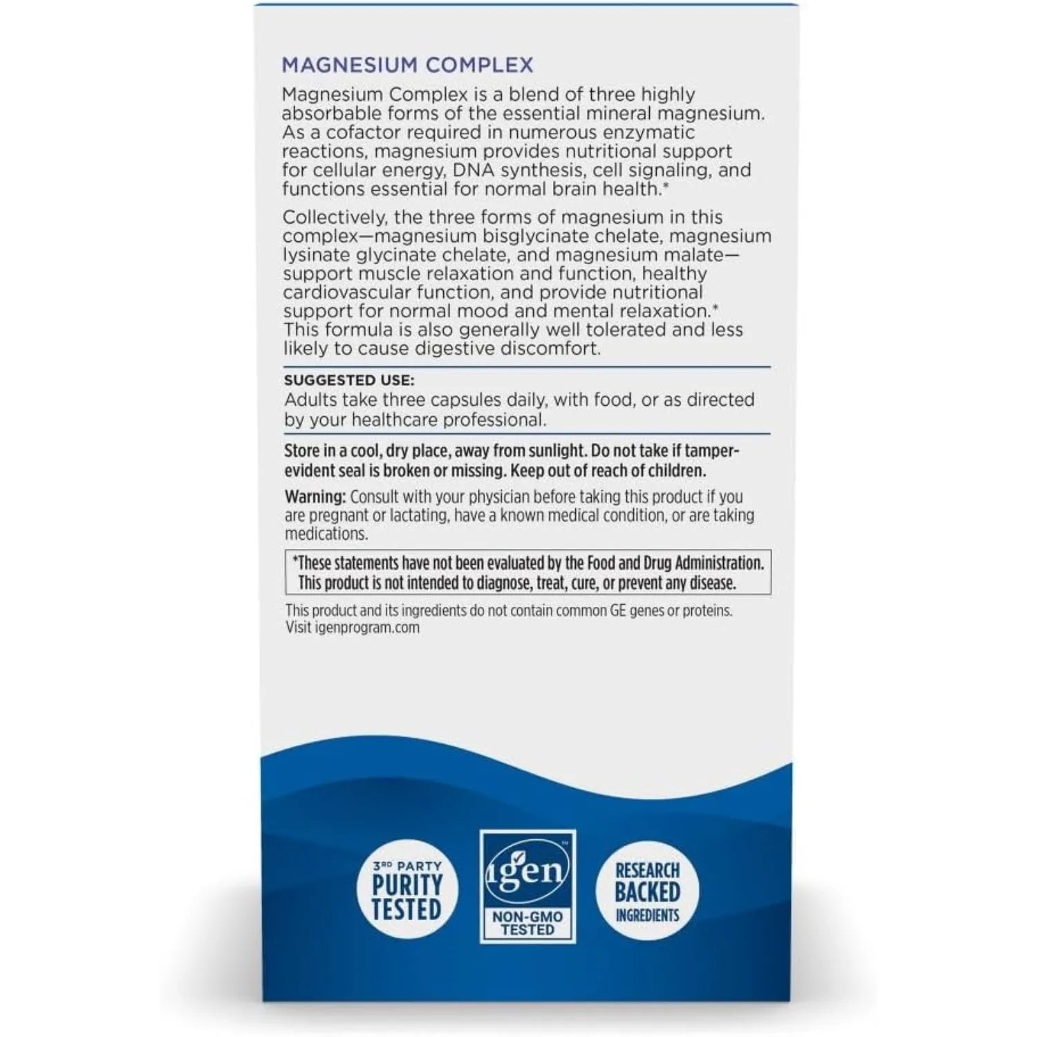 Nordic Naturals Magnesium Complex 225mg 90 caps Sfn